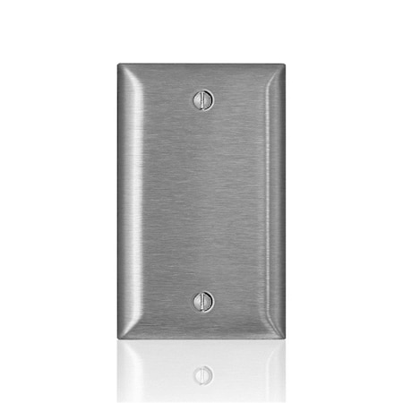 Ezgeneration C-Series Stainless Steel 1 Gang Metal Blank Wall Plate EZ2742645